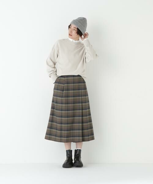 human woman / ヒューマンウーマン スカート | ◆先染めチェックキルト風スカート | 詳細18