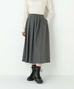 human woman / ヒューマンウーマン スカート | ◆ランダムタックフレアースカート