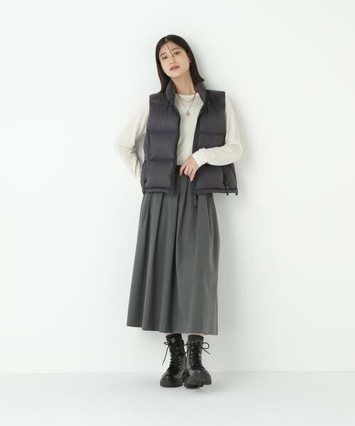 human woman / ヒューマンウーマン スカート | ◆ランダムタックフレアースカート | 詳細5