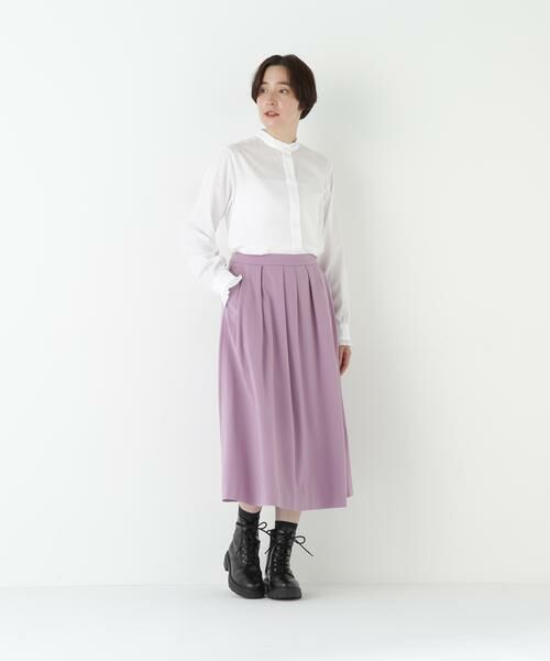 human woman / ヒューマンウーマン スカート | ◆ランダムタックフレアースカート | 詳細14