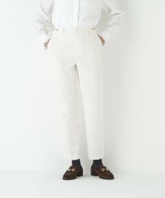 human woman / ヒューマンウーマン パンツ | ◆ピケスエードスリムストレートパンツ
