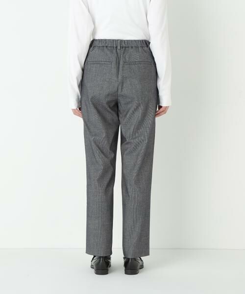 human woman / ヒューマンウーマン パンツ | ◆ピケスエードスリムストレートパンツ | 詳細5