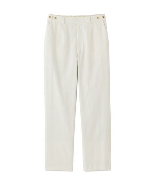 human woman / ヒューマンウーマン パンツ | ◆ピケスエードスリムストレートパンツ | 詳細7