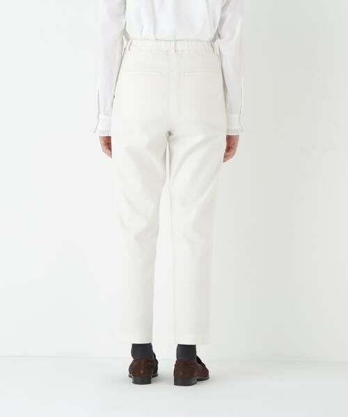 human woman / ヒューマンウーマン パンツ | ◆ピケスエードスリムストレートパンツ | 詳細14