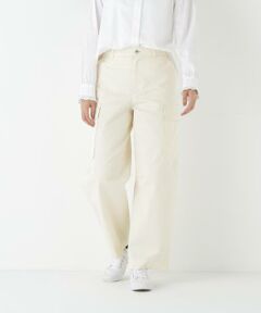 human woman / ヒューマンウーマン パンツ | ◆オーガニックコットンチノクロスカーゴパンツ