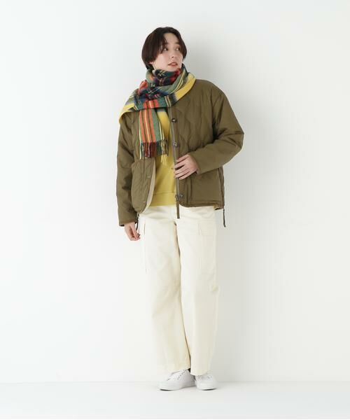 human woman / ヒューマンウーマン パンツ | ◆オーガニックコットンチノクロスカーゴパンツ | 詳細5