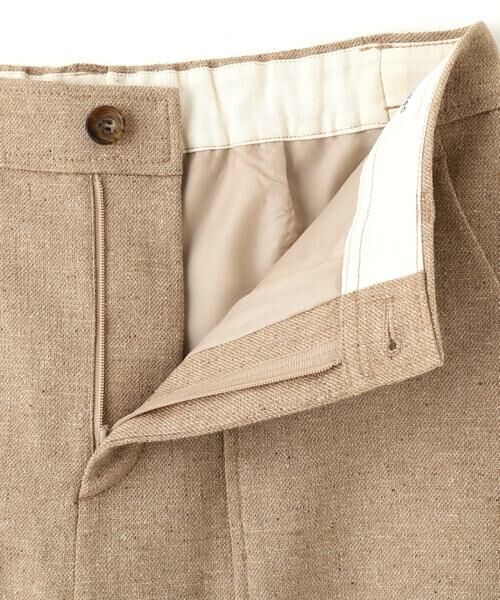 human woman / ヒューマンウーマン パンツ | ◆シルクネップツイルツィードベイカーセミワイドパンツ | 詳細19