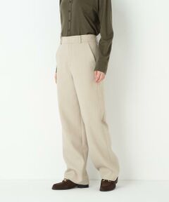 human woman / ヒューマンウーマン パンツ | ◆ダブルクロスストレートパンツ