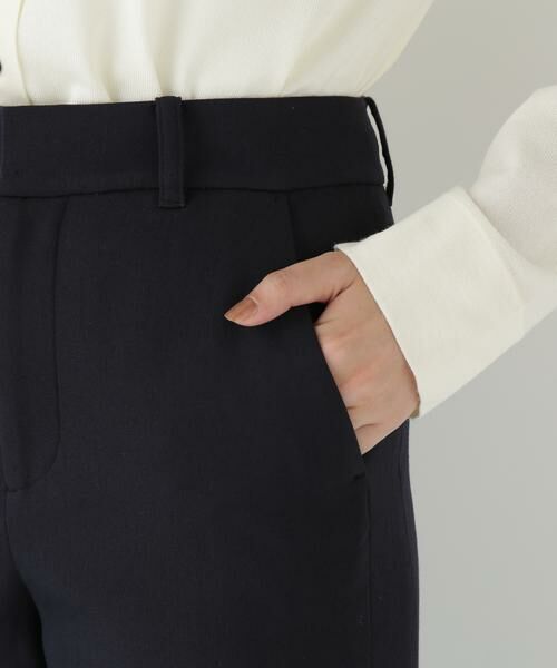 human woman / ヒューマンウーマン パンツ | ◆ダブルクロスストレートパンツ | 詳細9