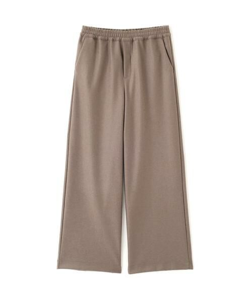 human woman / ヒューマンウーマン パンツ | ◆ミルドジャージーストレートパンツ | 詳細1