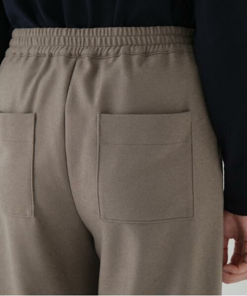 human woman / ヒューマンウーマン パンツ | ◆ミルドジャージーストレートパンツ | 詳細10