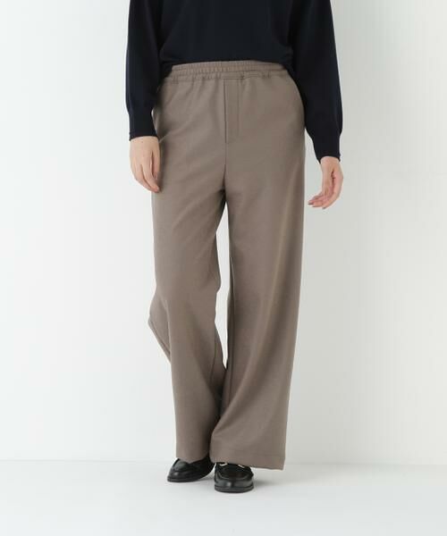 human woman / ヒューマンウーマン パンツ | ◆ミルドジャージーストレートパンツ | 詳細2