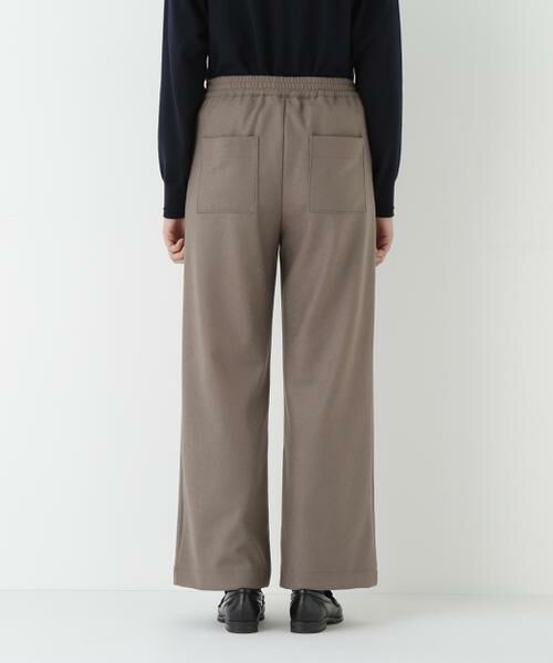 human woman / ヒューマンウーマン パンツ | ◆ミルドジャージーストレートパンツ | 詳細7