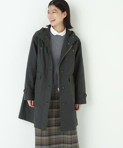human woman/ヒューマンウーマン ◆モッズコート チャコール1 M human woman/ヒューマンウーマン ◆モッズコート チャコール1 M