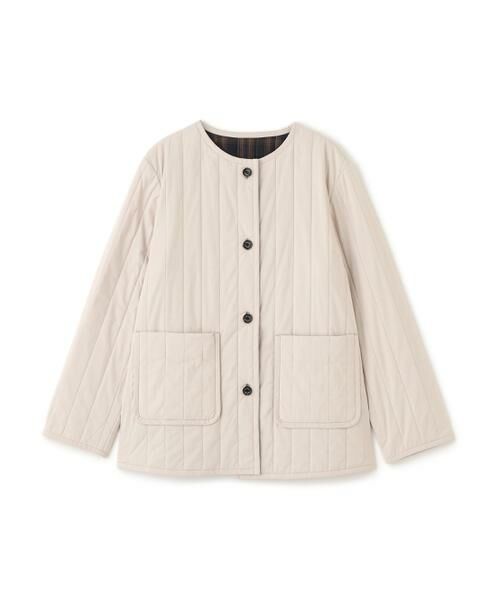 human woman / ヒューマンウーマン ブルゾン | ◆バーティカルキルティングノーカラージャケット | 詳細7
