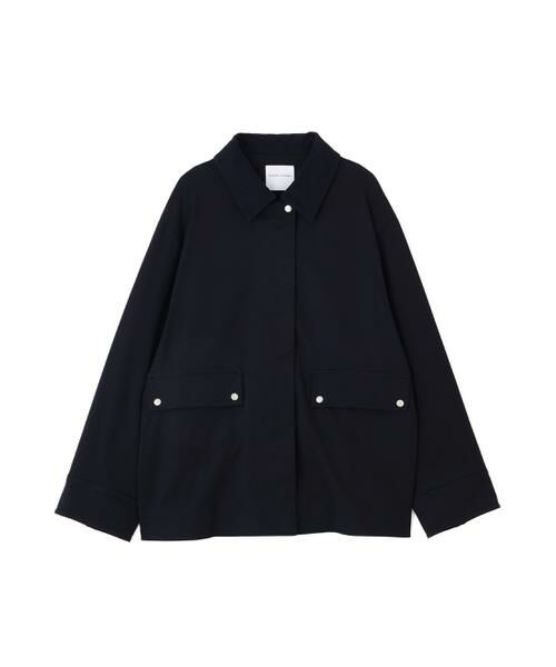 human woman / ヒューマンウーマン ブルゾン | ◆コットンツイルストレッチブルゾン | 詳細1