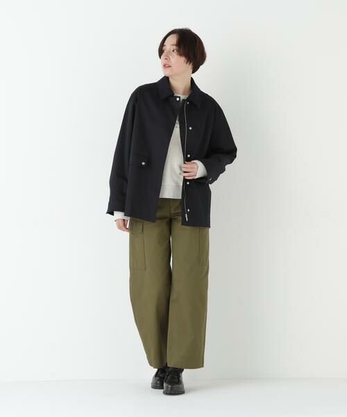 human woman / ヒューマンウーマン ブルゾン | ◆コットンツイルストレッチブルゾン | 詳細2