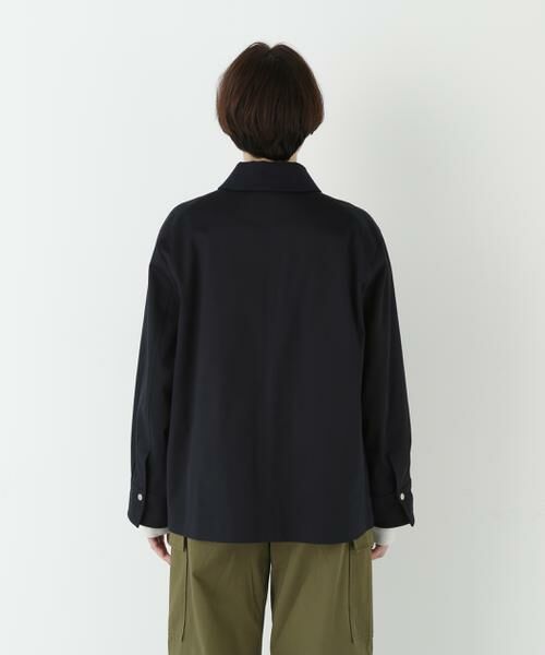 human woman / ヒューマンウーマン ブルゾン | ◆コットンツイルストレッチブルゾン | 詳細5