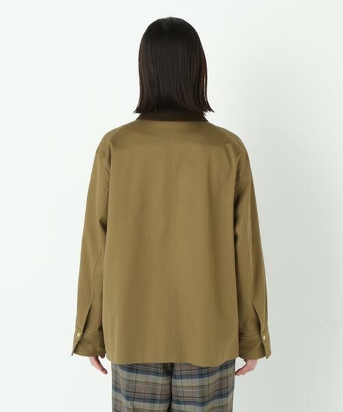 human woman / ヒューマンウーマン ブルゾン | ◆コットンツイルストレッチブルゾン | 詳細13