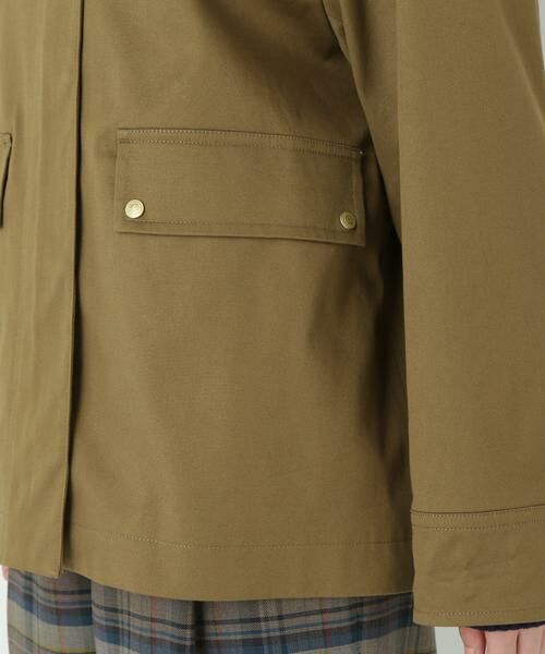 human woman / ヒューマンウーマン ブルゾン | ◆コットンツイルストレッチブルゾン | 詳細16