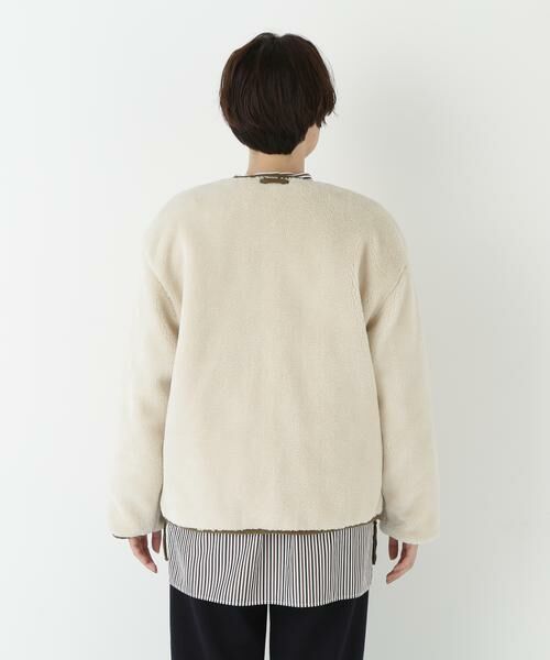 human woman / ヒューマンウーマン ブルゾン | ◆リバーシブルボアダウンブルゾン | 詳細22