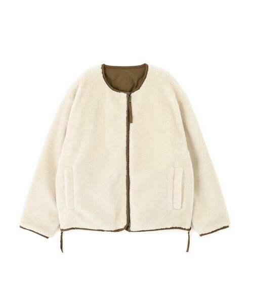 human woman / ヒューマンウーマン ブルゾン | ◆リバーシブルボアダウンブルゾン | 詳細23