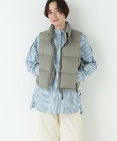 human woman / ヒューマンウーマン ブルゾン | ◆ボリュームスタンドダウンベスト