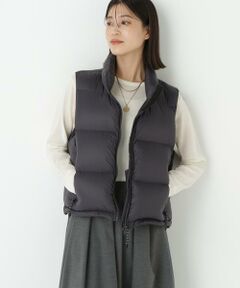 human woman / ヒューマンウーマン ブルゾン | ◆ボリュームスタンドダウンベスト