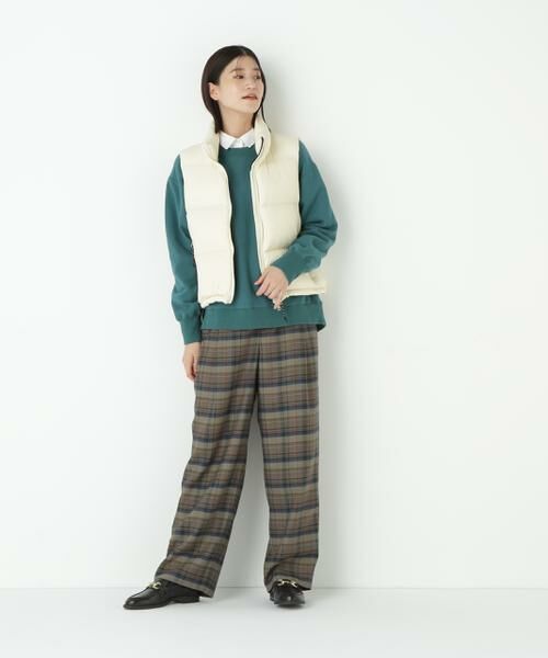 human woman / ヒューマンウーマン ブルゾン | ◆ボリュームスタンドダウンベスト | 詳細3