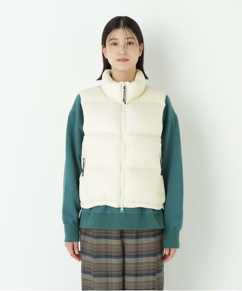 human woman / ヒューマンウーマン ブルゾン | ◆ボリュームスタンドダウンベスト | 詳細4