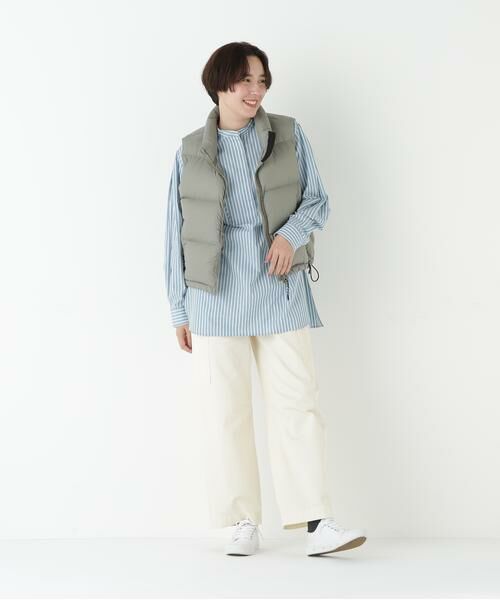 human woman / ヒューマンウーマン ブルゾン | ◆ボリュームスタンドダウンベスト | 詳細8