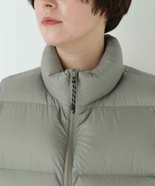 human woman / ヒューマンウーマン ブルゾン | ◆ボリュームスタンドダウンベスト | 詳細12