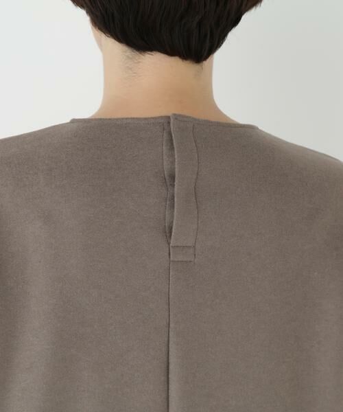 human woman / ヒューマンウーマン カットソー | ◆シャツドッキングミルドジャージープルオーバー | 詳細12