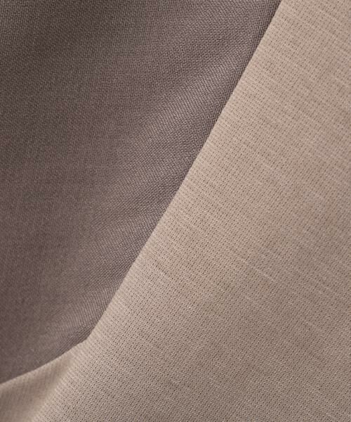 human woman / ヒューマンウーマン カットソー | ◆ポンチ異素材ドッキングプルオーバー | 詳細16