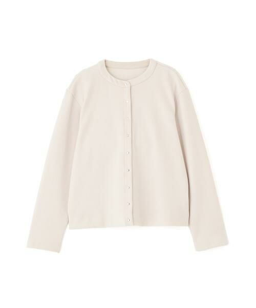 human woman / ヒューマンウーマン カットソー | ◆ミルドジャージーカーディガン | 詳細1