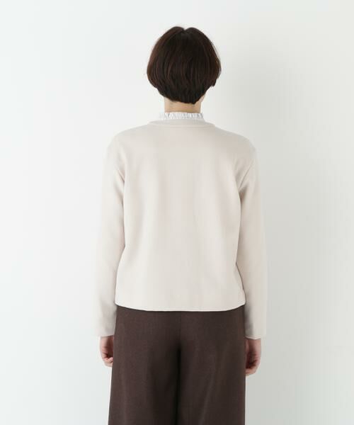 human woman / ヒューマンウーマン カットソー | ◆ミルドジャージーカーディガン | 詳細6