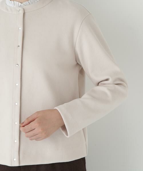 human woman / ヒューマンウーマン カットソー | ◆ミルドジャージーカーディガン | 詳細8