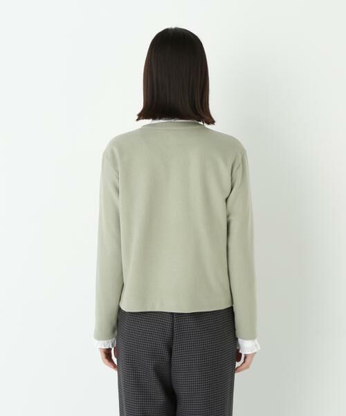 human woman / ヒューマンウーマン カットソー | ◆ミルドジャージーカーディガン | 詳細14