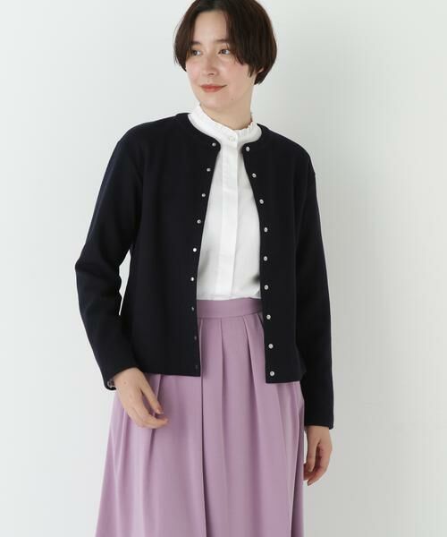 human woman / ヒューマンウーマン カットソー | ◆ミルドジャージーカーディガン | 詳細22