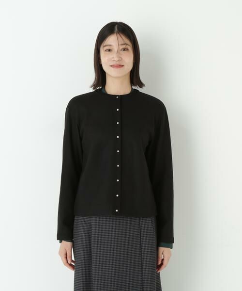 human woman / ヒューマンウーマン カットソー | ◆ミルドジャージーカーディガン | 詳細30