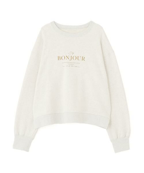 human woman / ヒューマンウーマン カットソー | ◆TSUNAGUロゴトレーナー | 詳細1