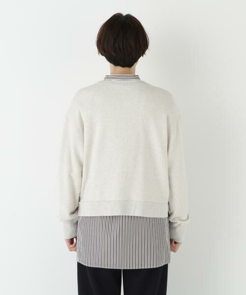 human woman / ヒューマンウーマン カットソー | ◆TSUNAGUロゴトレーナー | 詳細4