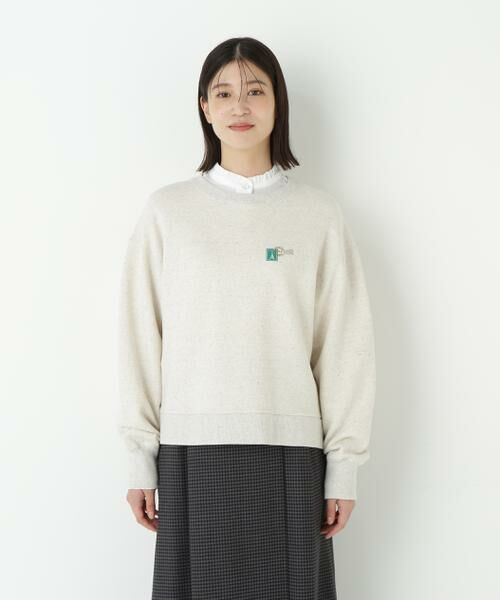 human woman / ヒューマンウーマン カットソー | ◆TSUNAGUロゴトレーナー | 詳細14