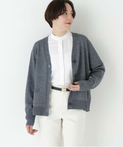 human woman / ヒューマンウーマン ニット・セーター | ◆ハイゲージプレーティングＶネックカーディガン