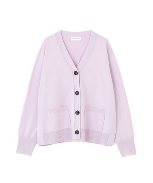 human woman / ヒューマンウーマン ニット・セーター | ◆ハイゲージプレーティングＶネックカーディガン | 詳細6