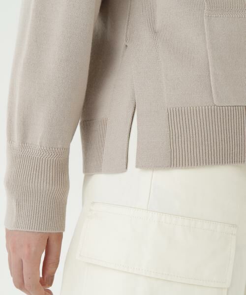human woman / ヒューマンウーマン ニット・セーター | ◆ハイゲージプレーティングＶネックカーディガン | 詳細20