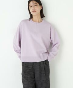 human woman / ヒューマンウーマン ニット・セーター | ◆ハイゲージプレーティングスキッパー風プルオーバー