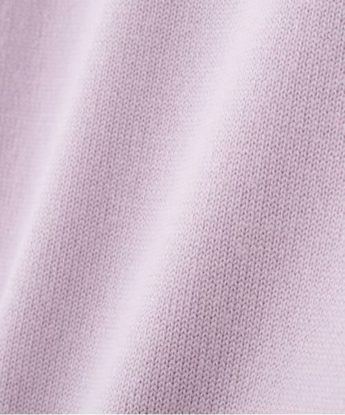 human woman / ヒューマンウーマン ニット・セーター | ◆ハイゲージプレーティングスキッパー風プルオーバー | 詳細11