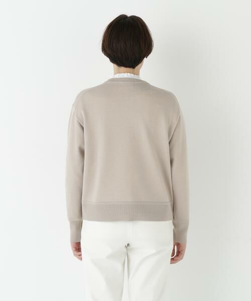 human woman / ヒューマンウーマン ニット・セーター | ◆ハイゲージプレーティングスキッパー風プルオーバー | 詳細16