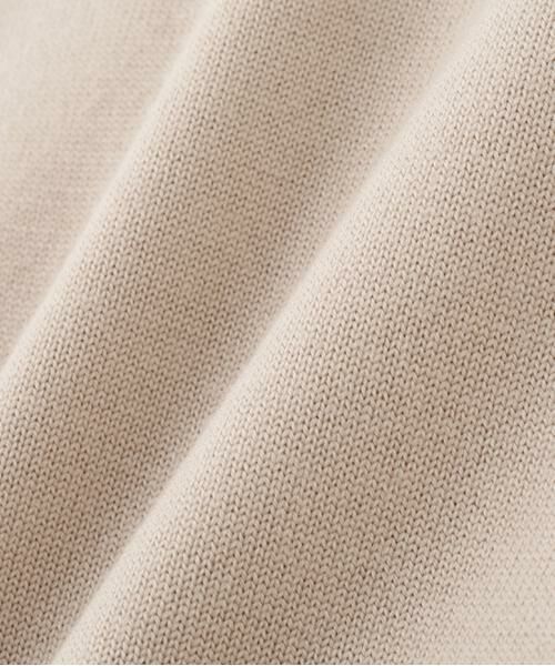 human woman / ヒューマンウーマン ニット・セーター | ◆ハイゲージプレーティングスキッパー風プルオーバー | 詳細20